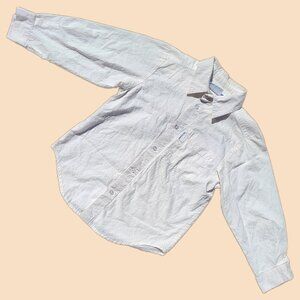 ❝ Monkey Wear vintage white buttondown blouse ⊹🐒 ࣪ ˖ ❞